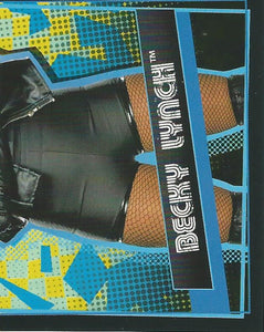 WWE Topps Road to Wrestlemania Stickers 2021 Becky Lynch No.17