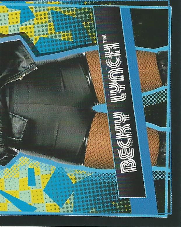 WWE Topps Road to Wrestlemania Stickers 2021 Becky Lynch No.17