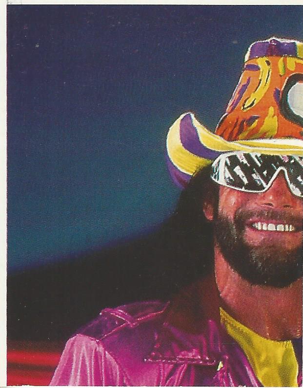 WWF Merlin Stickers 1991 Macho Man Randy Savage No.180