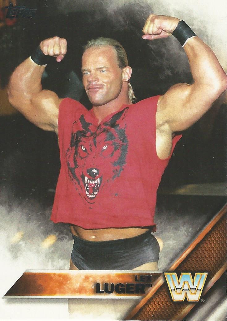 WWE Topps Then Now Forever 2016 Trading Cards Lex Luger No.180