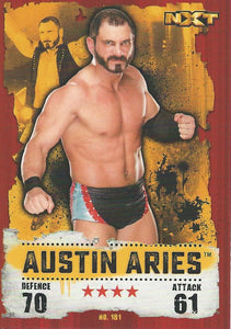 WWE Topps Slam Attax Takeover 2016 Trading Card Austin Aries No.181