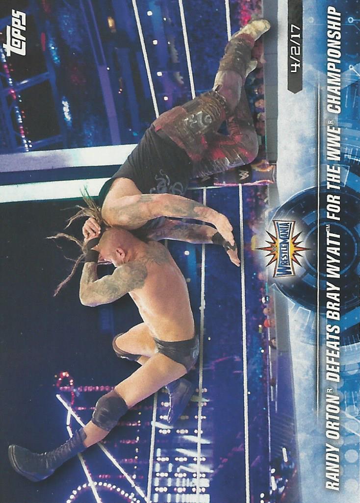 WWE Topps Road to Wrestlemania 2018 Trading Cards Randy Orton No.81