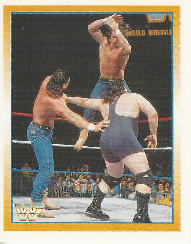 WWF Merlin Stickers 1995 Smoking Gunns No.181