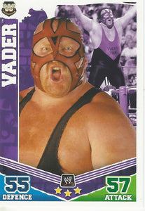 WWE Topps Slam Attax Mayhem 2010 Trading Card Vader No.181