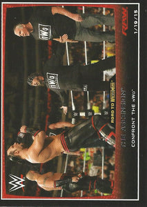 WWE Topps Road to Wrestlemania 2015 Trading Cards The Ascension No.81