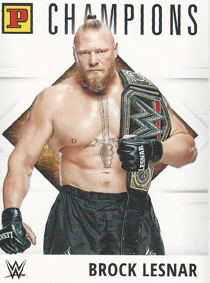 WWE Panini Debut Edition 2022 Trading Cards Brock Lesnar No.141