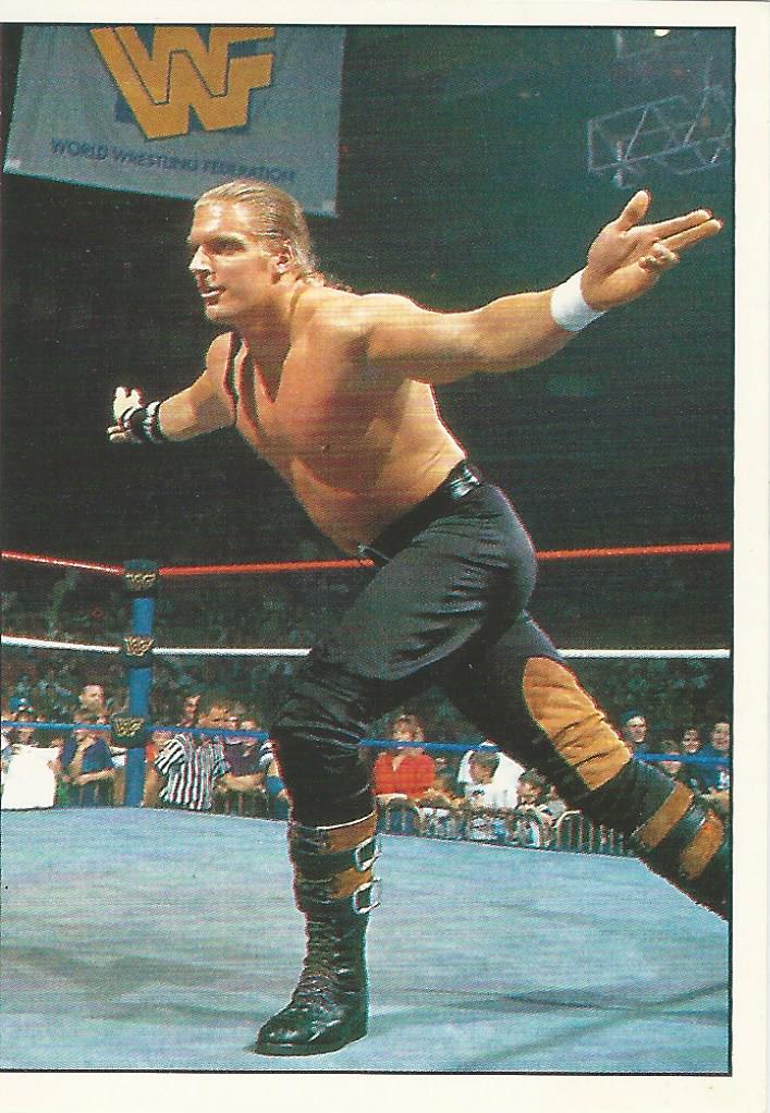 WWF Panini 1995 Sticker Collection Triple H No.181