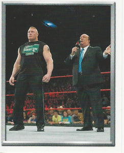 WWE Topps 2018 Stickers Brock Lesnar No.182