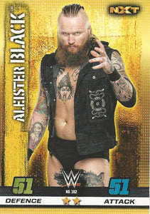 WWE Topps Slam Attax 10th Edition Trading Card 2017 NXT Aleister Black No.182