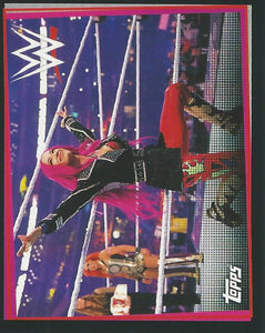 WWE Topps Road to Wrestlemania Stickers 2021 Sasha Banks No.182