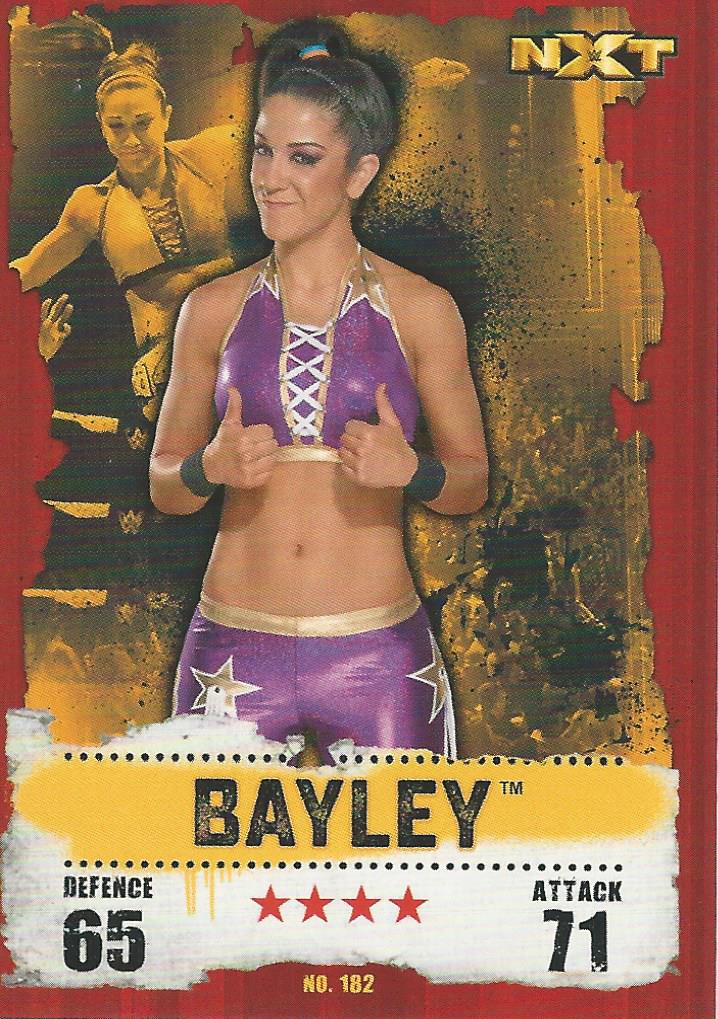 WWE Topps Slam Attax Takeover 2016 Trading Card Bayley No.182