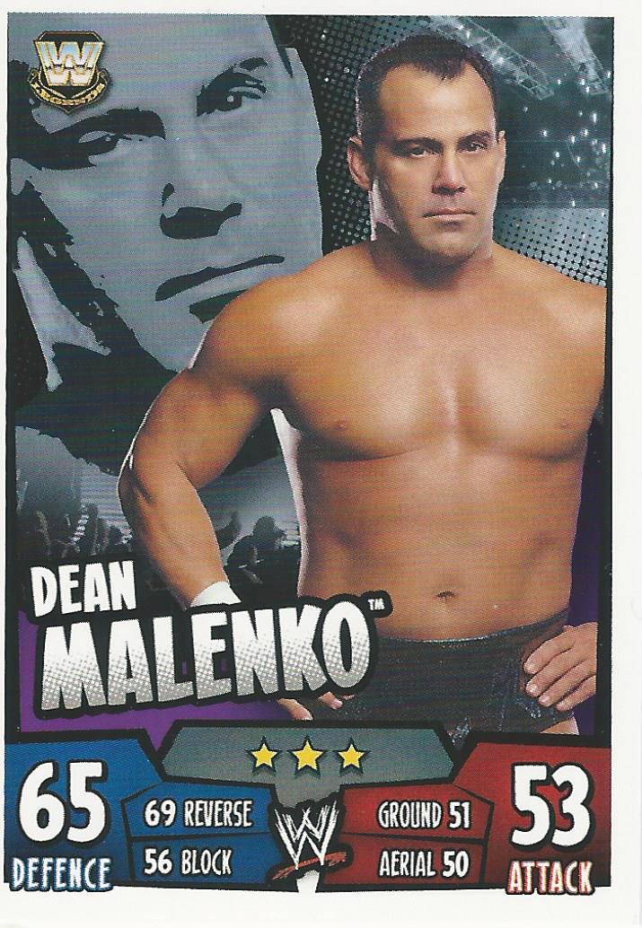 WWE Topps Slam Attax Rumble 2011 Trading Card Dean Malenko No.182