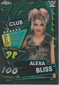 WWE Topps Slam Attax Chrome 2021 Trading Cards Alexa Bliss No.183
