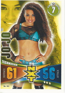 WWE Topps Slam Attax Rivals 2014 Trading Card JoJo No.183 NXT