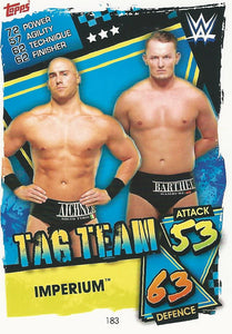 WWE Topps Slam Attax 2021 Trading Card Imperium No.183