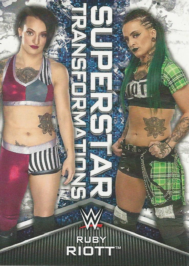 WWE Topps Women Division 2020 Trading Cards Ruby Riott ST-13