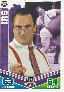 WWE Topps Slam Attax Mayhem 2010 Trading Card IRS No.184