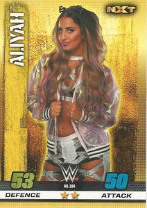 WWE Topps Slam Attax 10th Edition Trading Card 2017 NXT Aliyah No.184