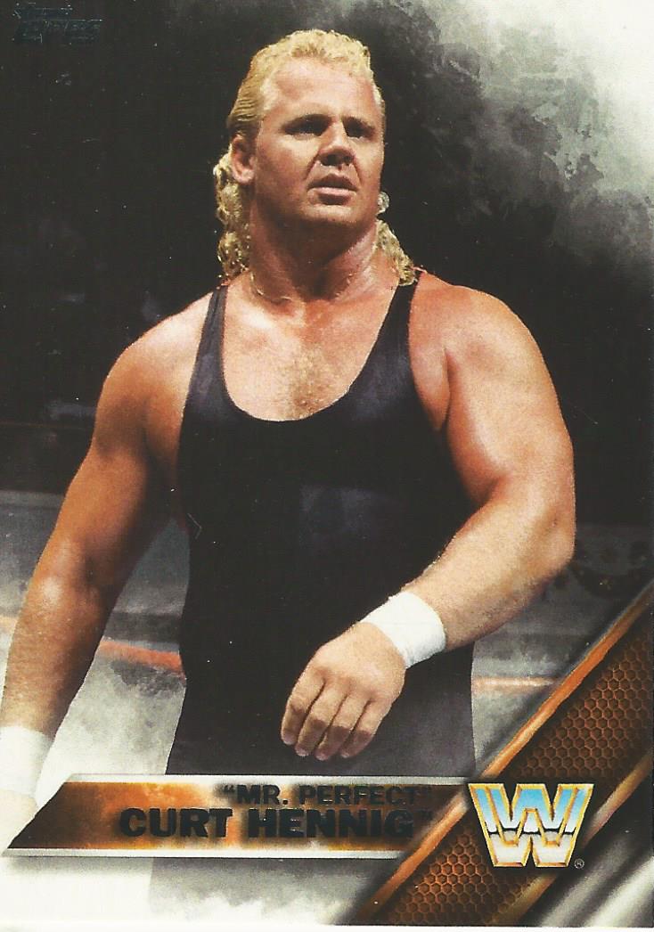 WWE Topps Then Now Forever 2016 Trading Cards Mr Perfect No.184