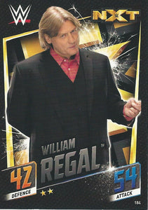 WWE Topps Slam Attax 2015 Then Now Forever Trading Card William Regal No.184 NXT