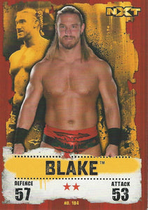 WWE Topps Slam Attax Takeover 2016 Trading Card Blake No.184