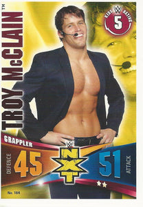 WWE Topps Slam Attax Rivals 2014 Trading Card Troy McClain No.184 NXT