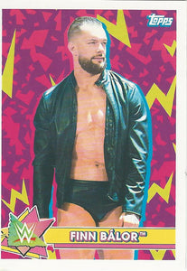 WWE Topps Heritage 2021 Sticker Card Finn Balor S-7