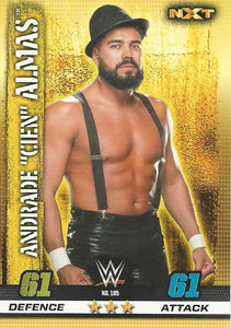 WWE Topps Slam Attax 10th Edition Trading Card 2017 NXT Andrade No.185