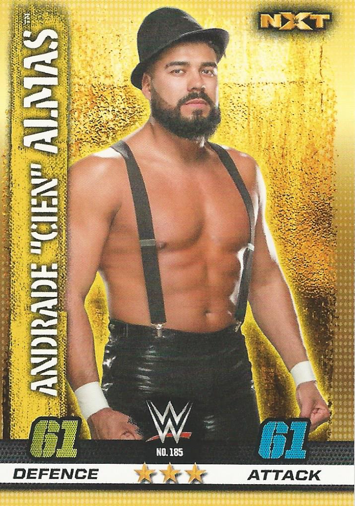 WWE Topps Slam Attax 10th Edition Trading Card 2017 NXT Andrade No.185