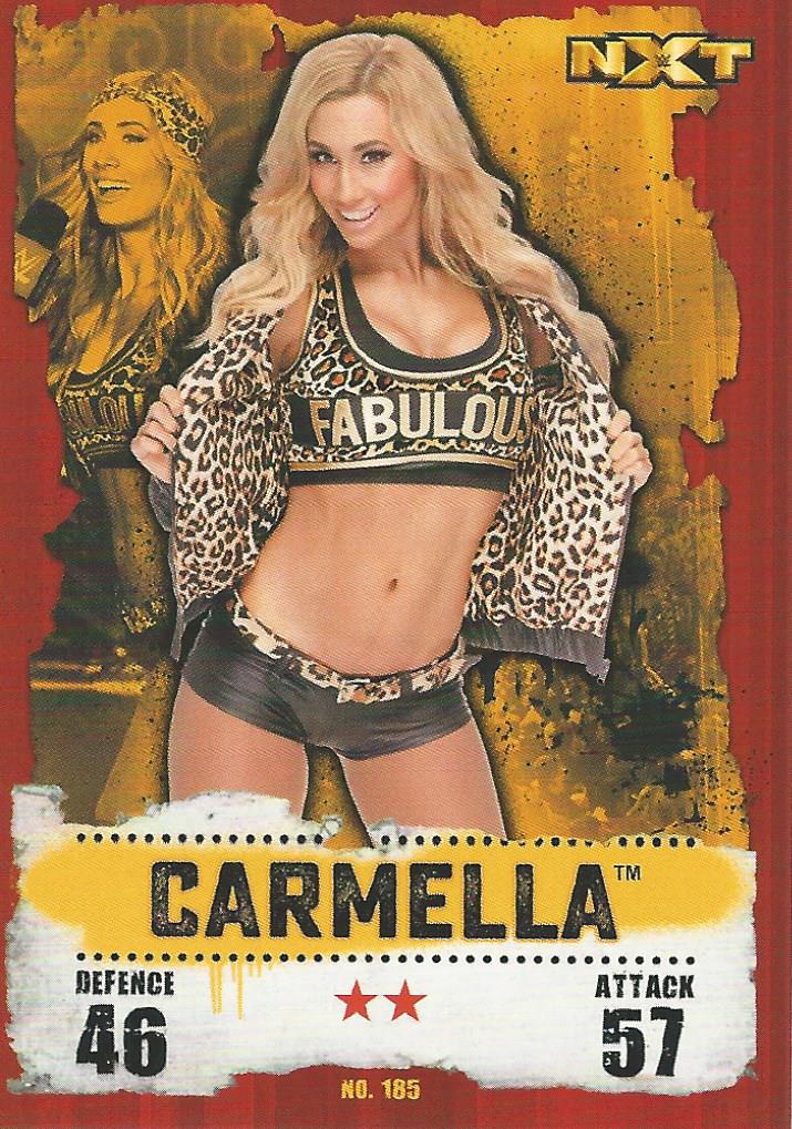 WWE Topps Slam Attax Takeover 2016 Trading Card Carmella No.185