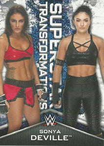 WWE Topps Women Division 2020 Trading Cards Sonya Deville ST-15