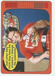 WWE Topps Heritage 2012 Trading Cards Superstars Speak Roddy Piper 6 of 20