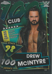 WWE Topps Slam Attax Chrome 2021 Trading Cards Drew McIntyre No.185