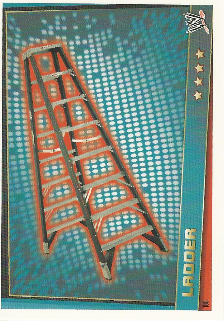 WWE Topps Slam Attax Rebellion 2012 Trading Card Ladder No.186