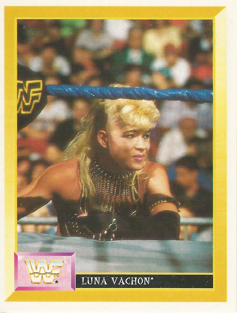 WWF Merlin Sticker Collection 1994 Luna Vachon No.186