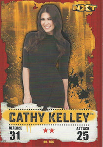 WWE Topps Slam Attax Takeover 2016 Trading Card Cathy Kelley No.186