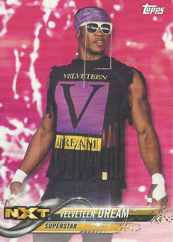 WWE Topps Then Now Forever 2018 Trading Cards Velveteen Dream No.186