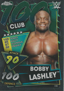 WWE Topps Slam Attax Chrome 2021 Trading Cards Bobby Lashley No.186