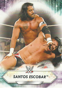 WWE Topps 2021 Trading Cards Santos Escobar No.186