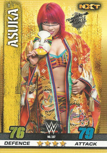 WWE Topps Slam Attax 10th Edition Trading Card 2017 NXT Asuka No.187
