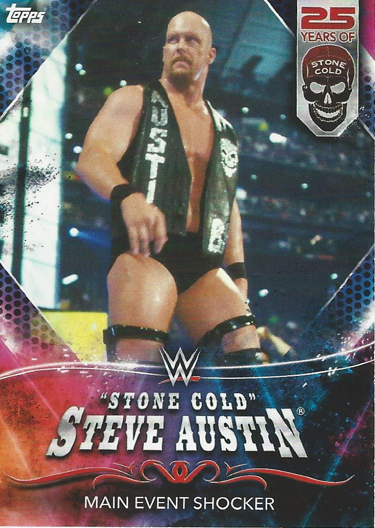 Topps WWE Superstars 2021 Trading Cards Stone Cold Steve Austin No.188