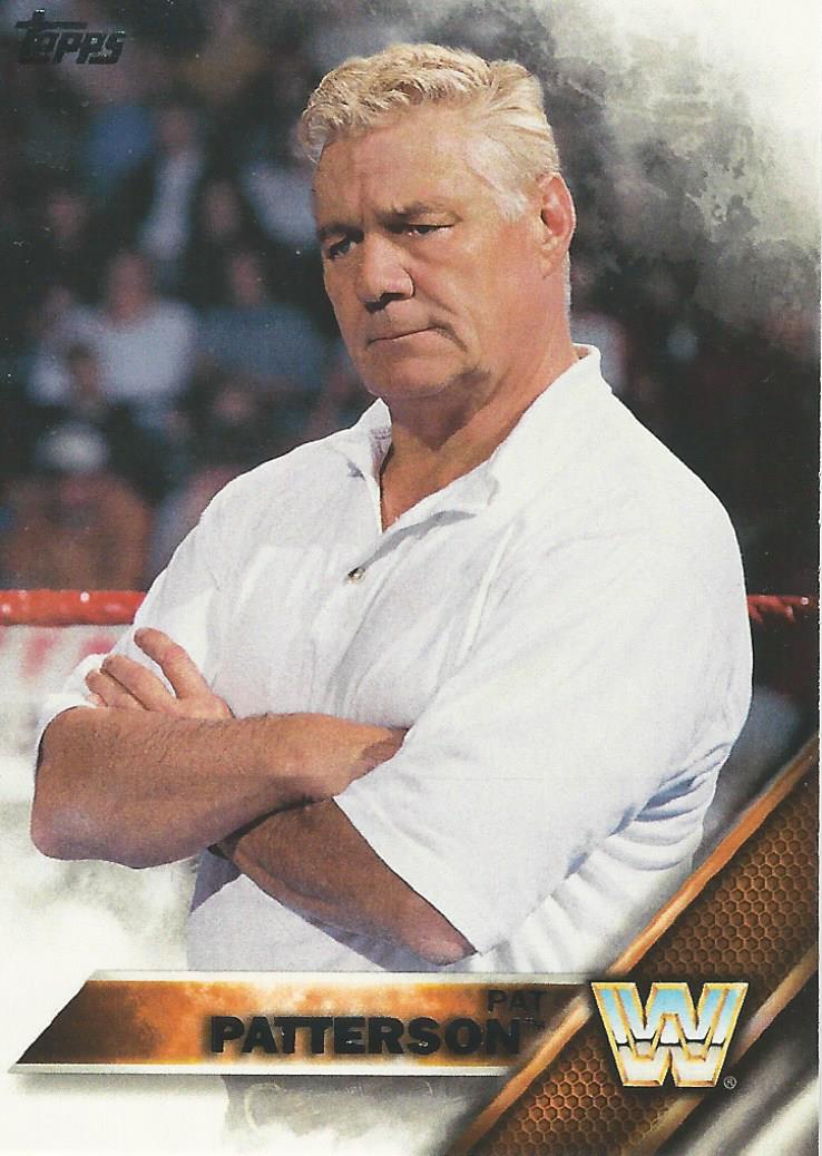 WWE Topps Then Now Forever 2016 Trading Cards Pat Patterson No.188