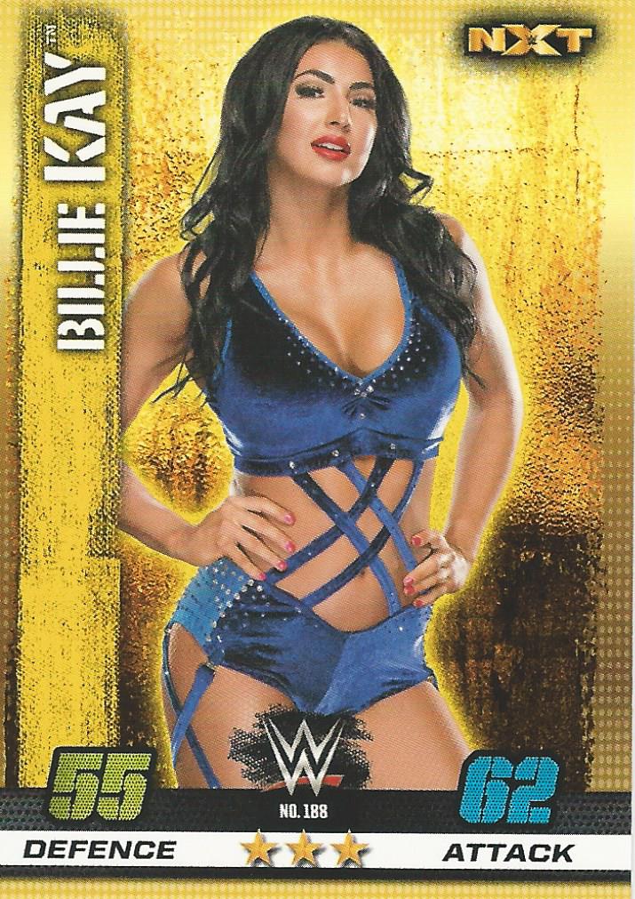 WWE Topps Slam Attax 10th Edition Trading Card 2017 NXT Billie Kay No.188