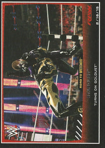 WWE Topps Road to Wrestlemania 2015 Trading Cards Stardust No.88