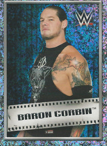 WWE Topps 2018 Stickers Baron Corbin Foil No.188