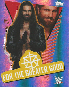 WWE Topps Road to Wrestlemania Stickers 2021 Seth Rollins No.189