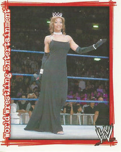 WWE Topps Superstars Uncovered 2007 Sticker Collection Sharmell No.189