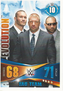 WWE Topps Slam Attax Rivals 2014 Trading Card Evolution No.189