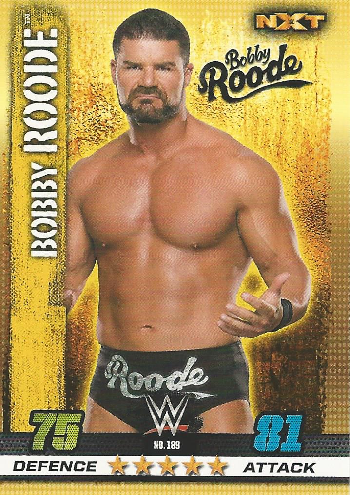 WWE Topps Slam Attax 10th Edition Trading Card 2017 NXT Bobby Roode No.189