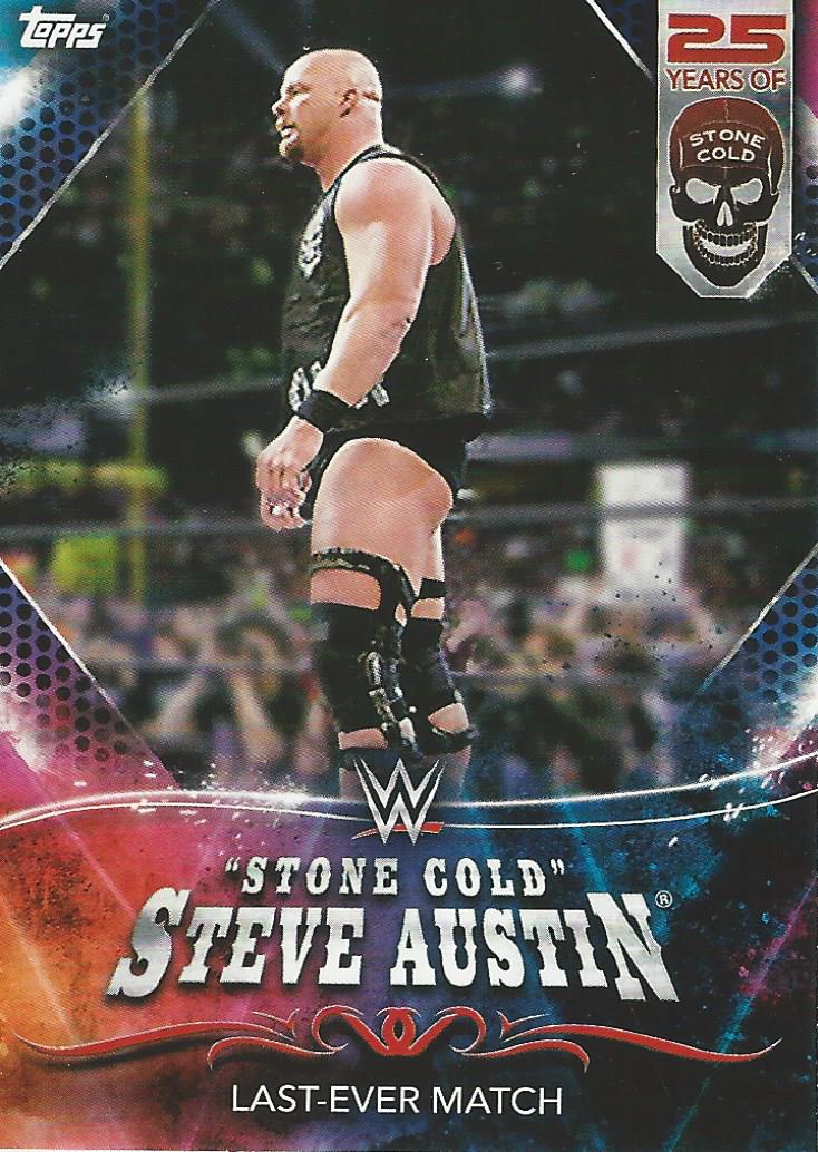 Topps WWE Superstars 2021 Trading Cards Stone Cold Steve Austin No.189